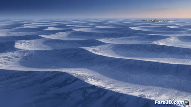 Un nuevo mapa muestra el relieve bajo el hielo antártico