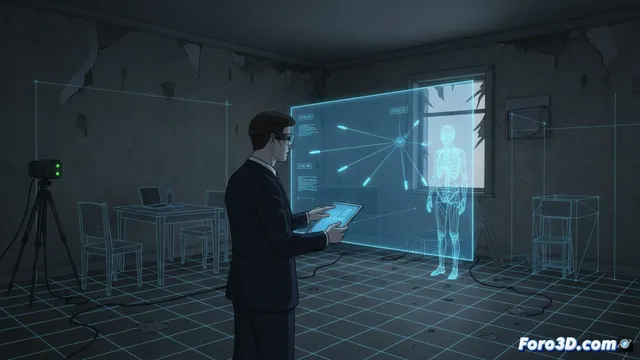 Un pipeline forense en 3d reconstruye escenas criminales con exactitud