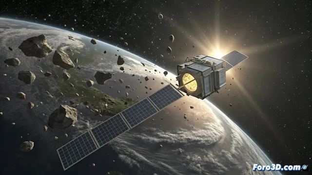 El satélite español Ingenio sufre un impacto por basura espacial