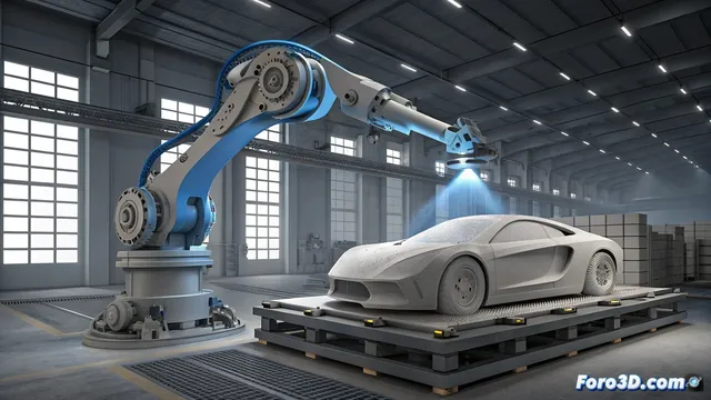 Una fábrica china produce carrocerías con escáneres 3d