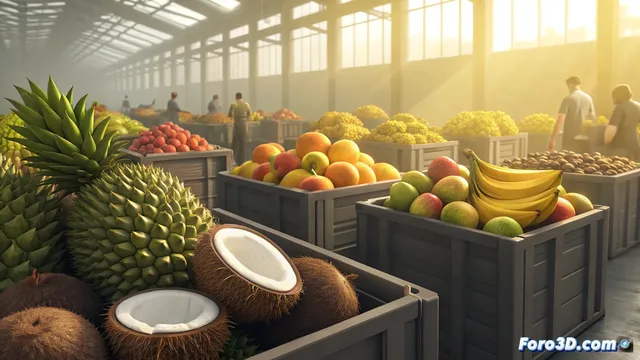 Vietnam supera su récord de exportación de frutas y verduras en 2025