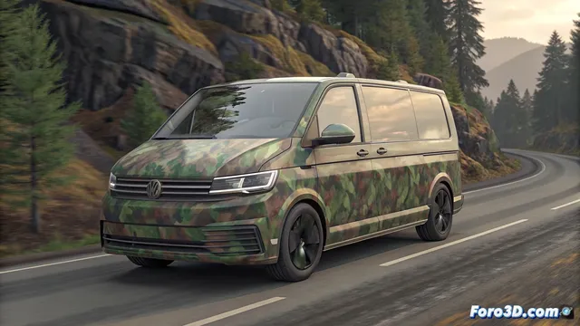 Primeras imágenes del Volkswagen California T7 camuflado en pruebas