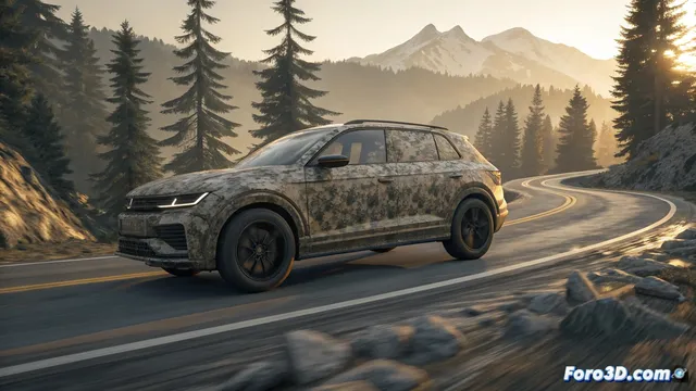 Primeras imágenes del prototipo del futuro Volkswagen T-Roc R