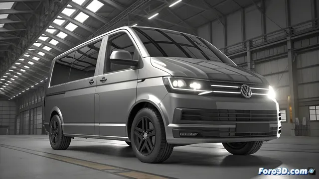 La nueva Volkswagen Transporter 2026 se presenta con opción eléctrica