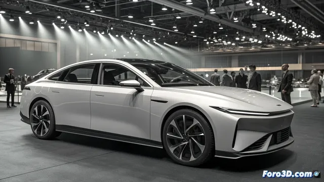 Xpeng lleva su sedán eléctrico P7 al Salón de Bruselas