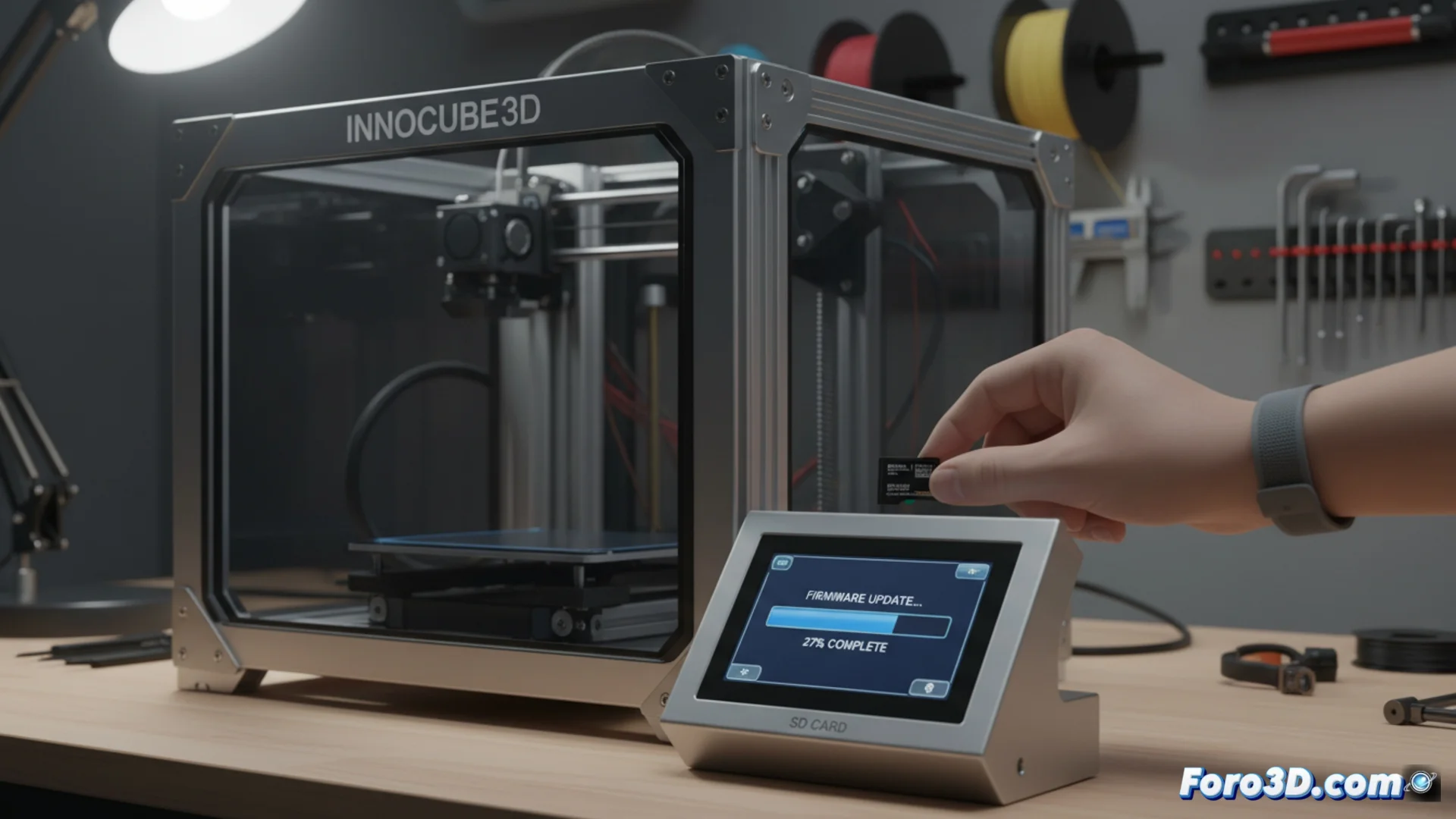 How to Update the Firmware on the INNOCUBE3D IDEX Printer