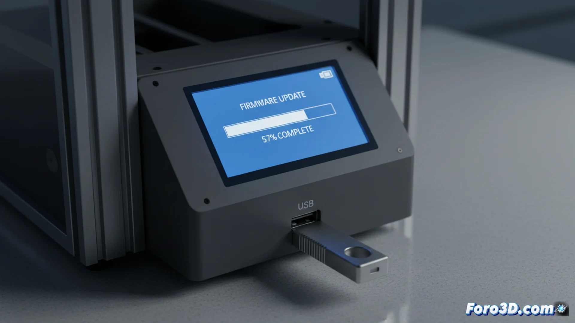 How to Update the Firmware of the Nova3D Elfin LCD 2K Printer