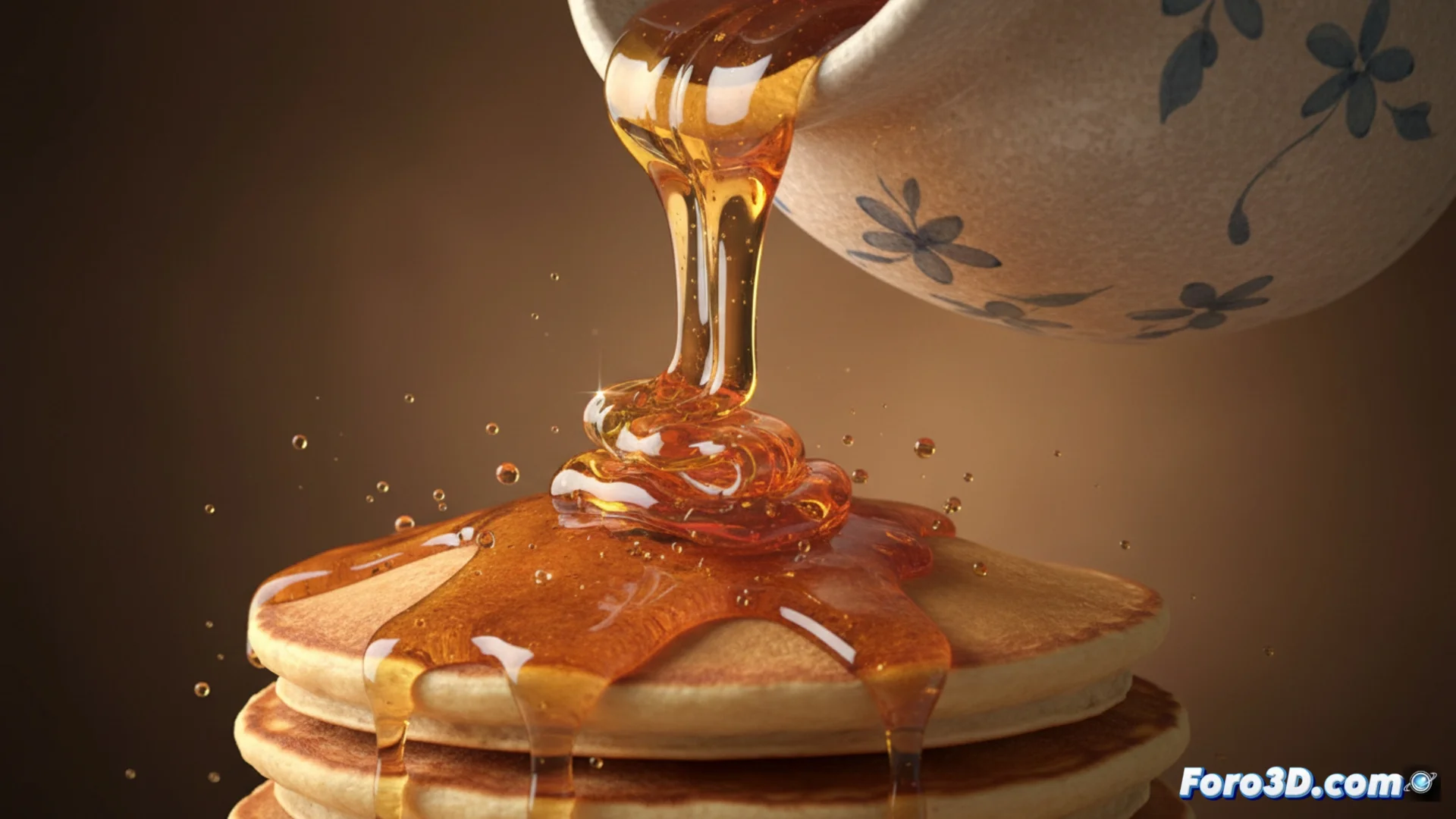 Come creare liquido fluido in software 3D