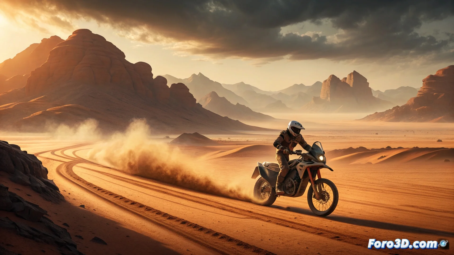 Daniel Sanders Wins Third Stage of Dakar 2026 on Bikes