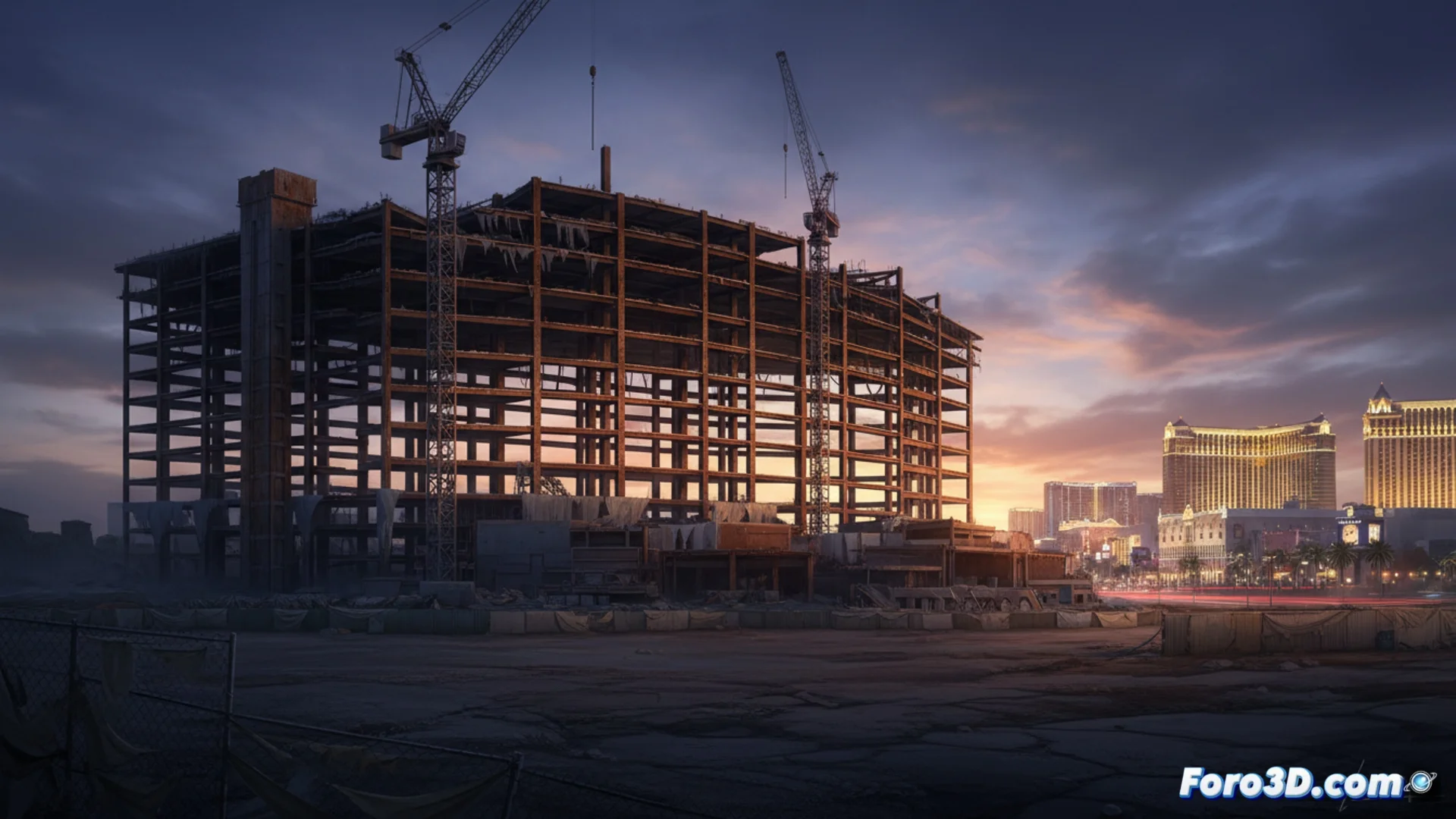 The Steel Skeleton That Was Reborn in Las Vegas