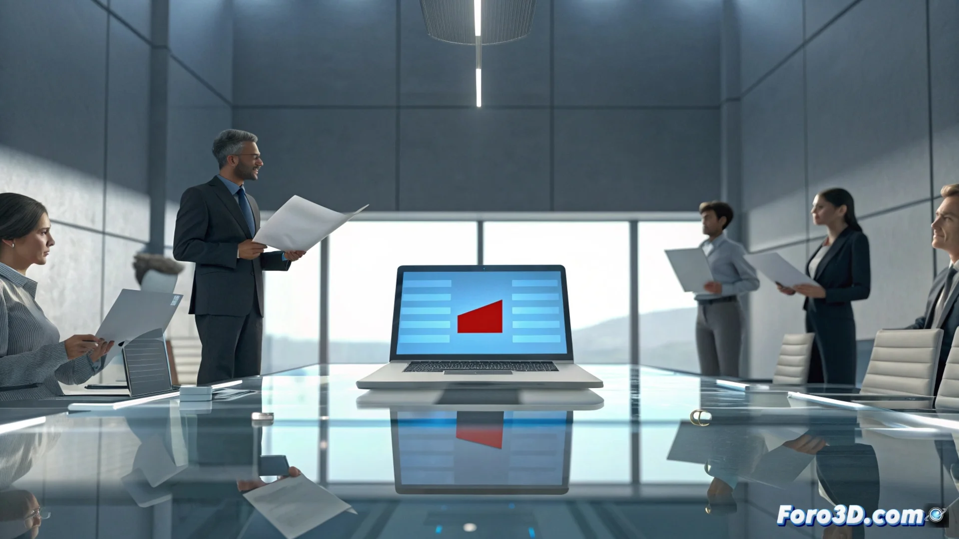 Imagen representativa de una pantalla de ordenador mostrando el logotipo de Meta junto a iconos de redes sociales y un símbolo de lupa sobre un perfil de usuario tachado en rojo, ilustrando una investigación sobre moderación de contenido.