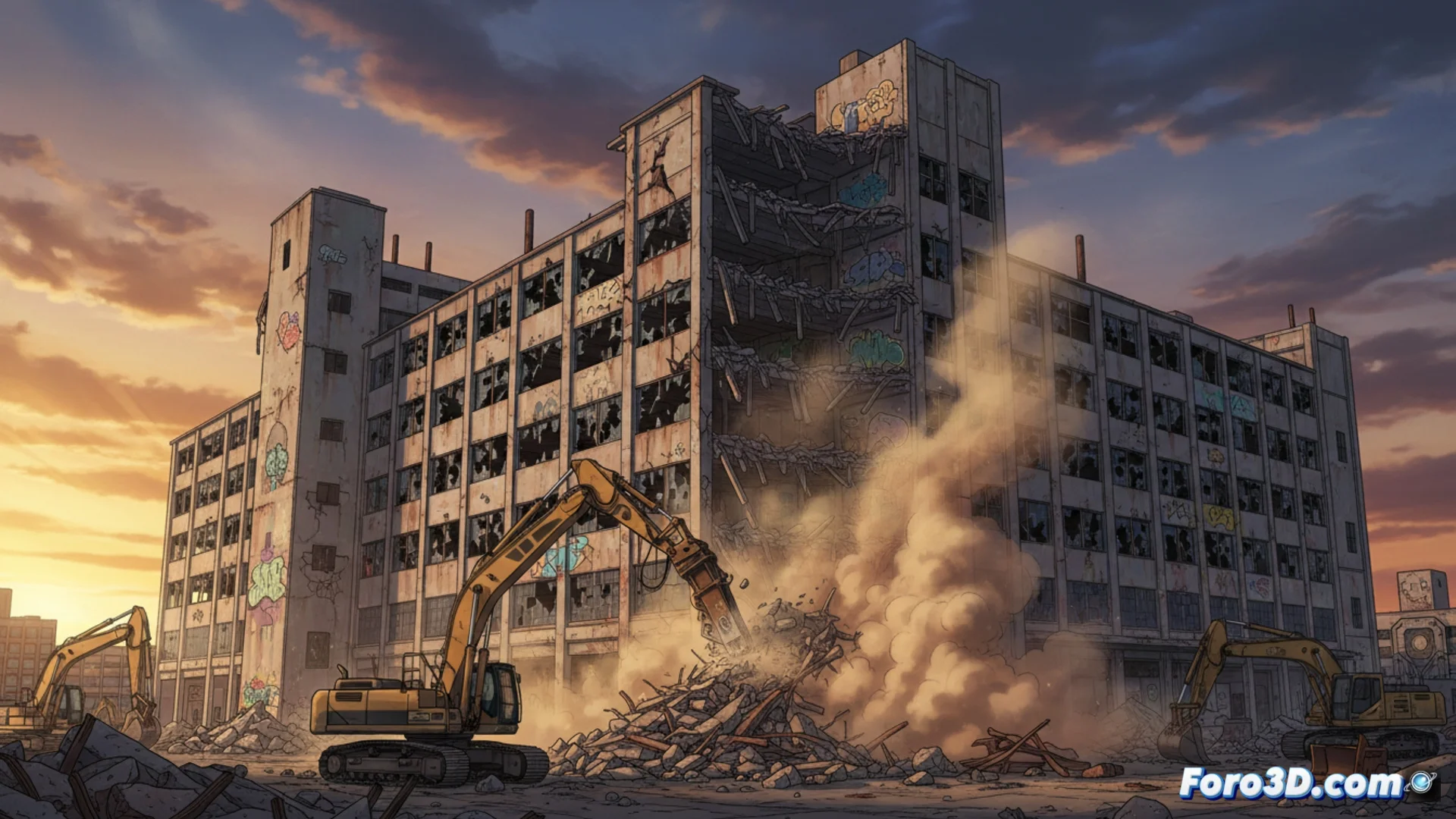 Detroit's Packard Automotive Plant Demolished After Decades of Abandonment