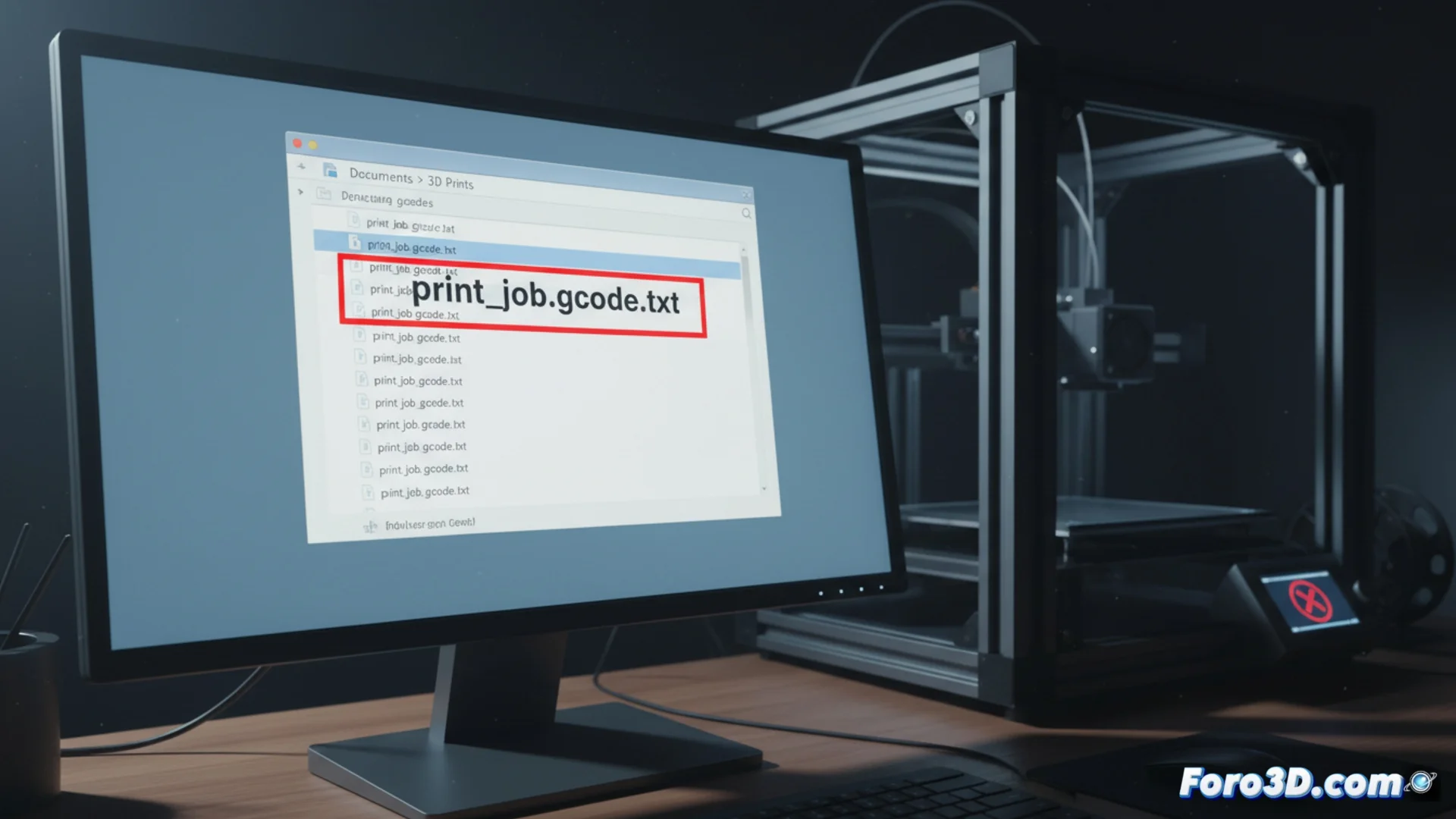 When Your 3D Printer Fails to Detect G-Code Files