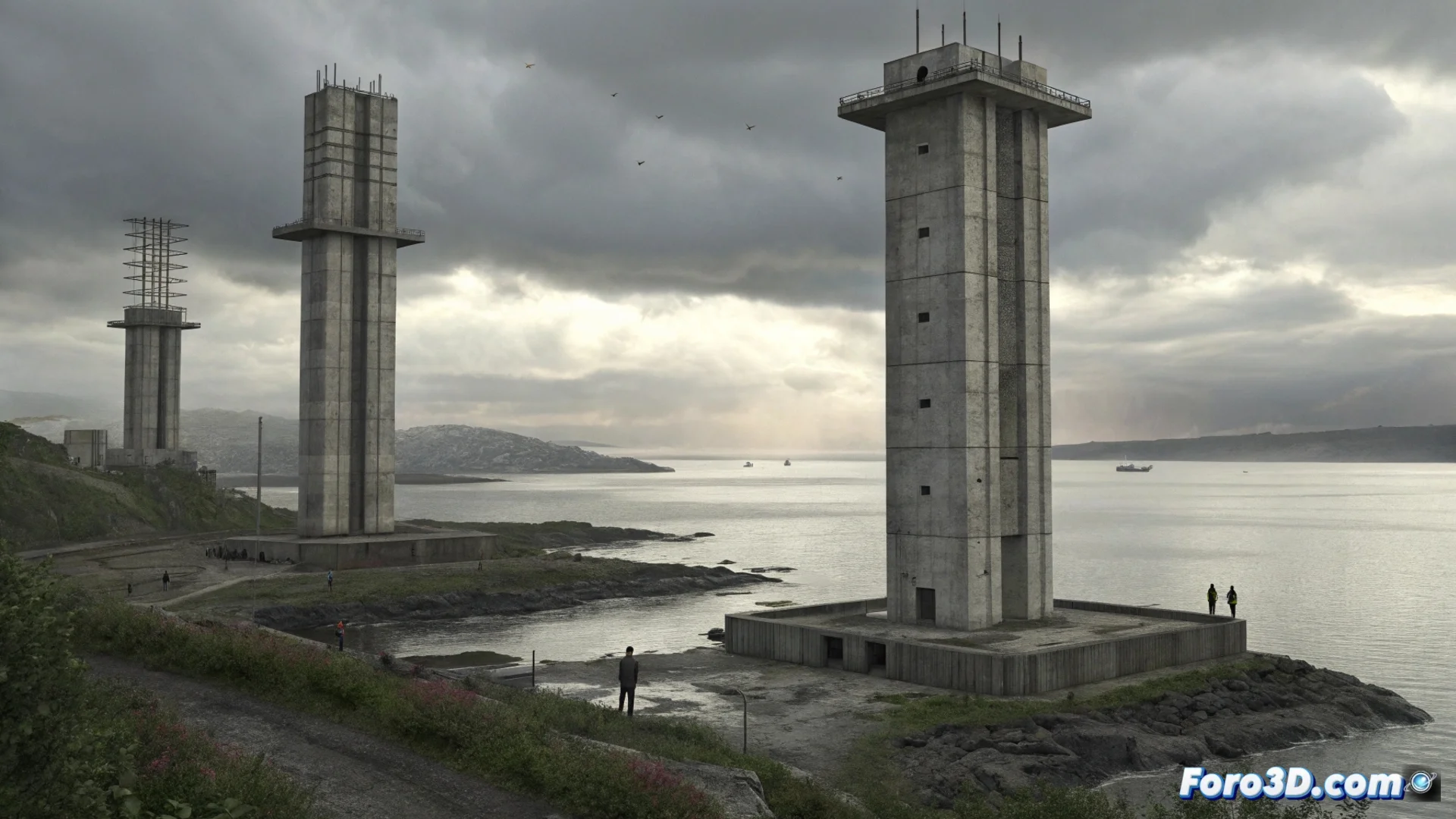 The Ferrol Ria Cable Car That Was Never Completed