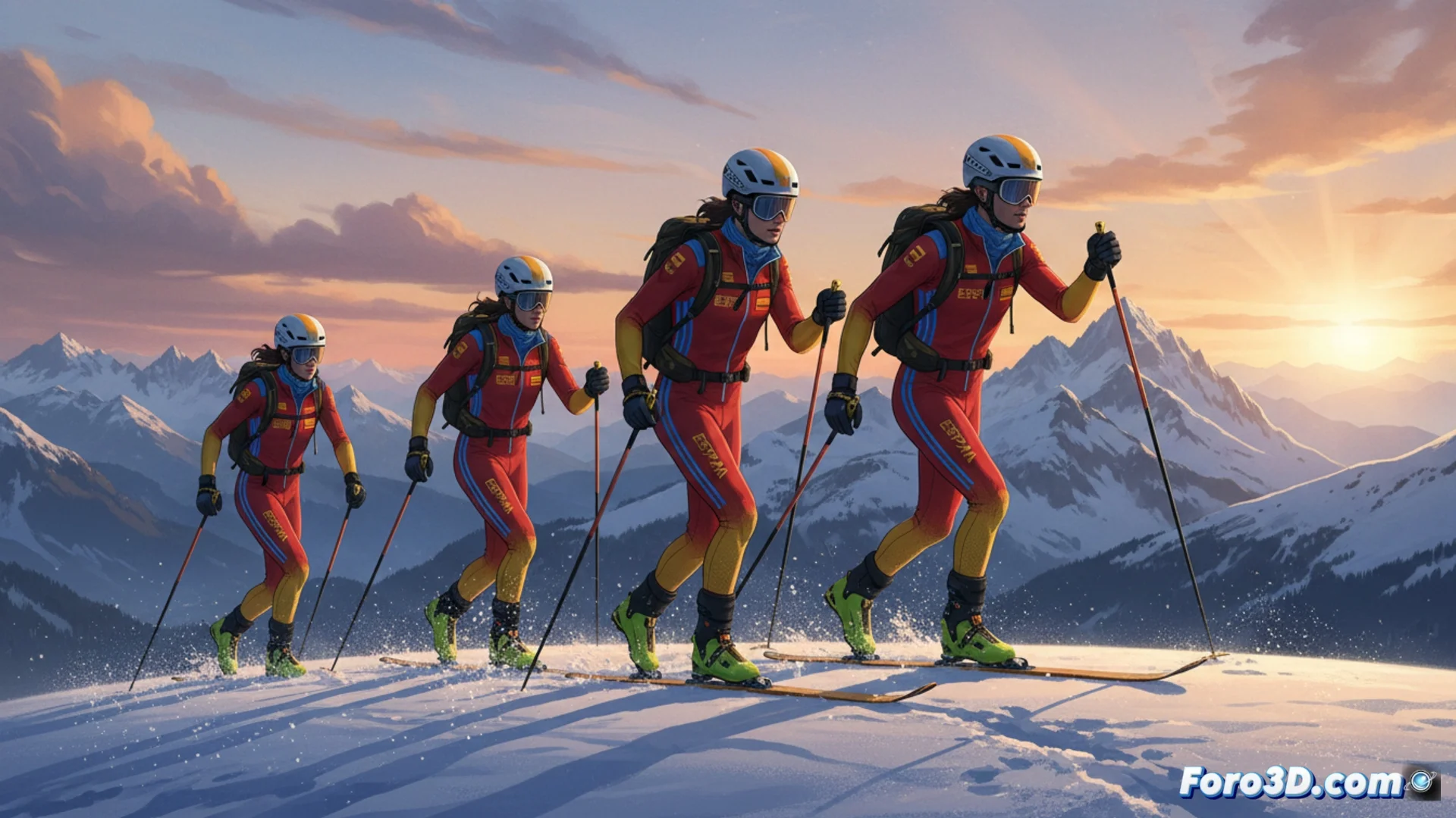 Spagna svela la sua selezione di skimo per i Giochi Olimpici di Milano-Cortina 2026