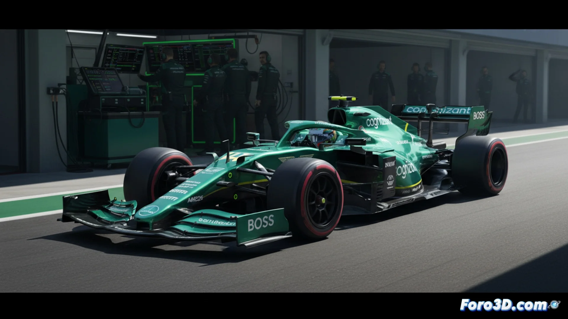 Fernando Alonso completes first day of testing with the Aston Martin AMR26