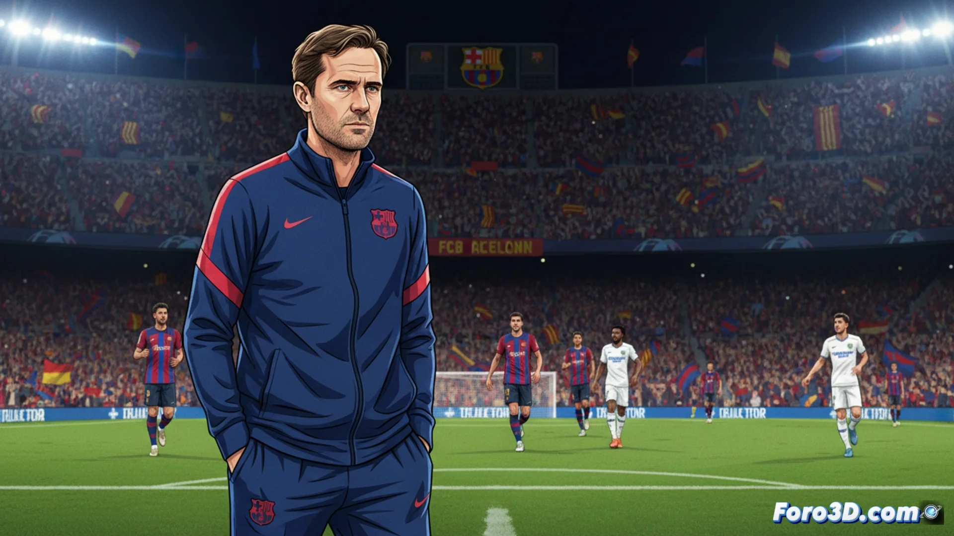 Hansi Flick confida che il Barcellona riesca a qualificarsi in Champions