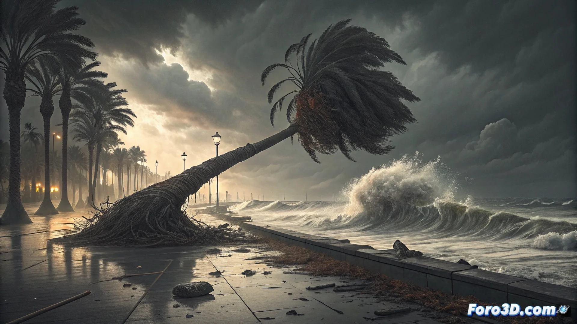 La tempesta Kristin lascia una vittima mortale a Torremolinos