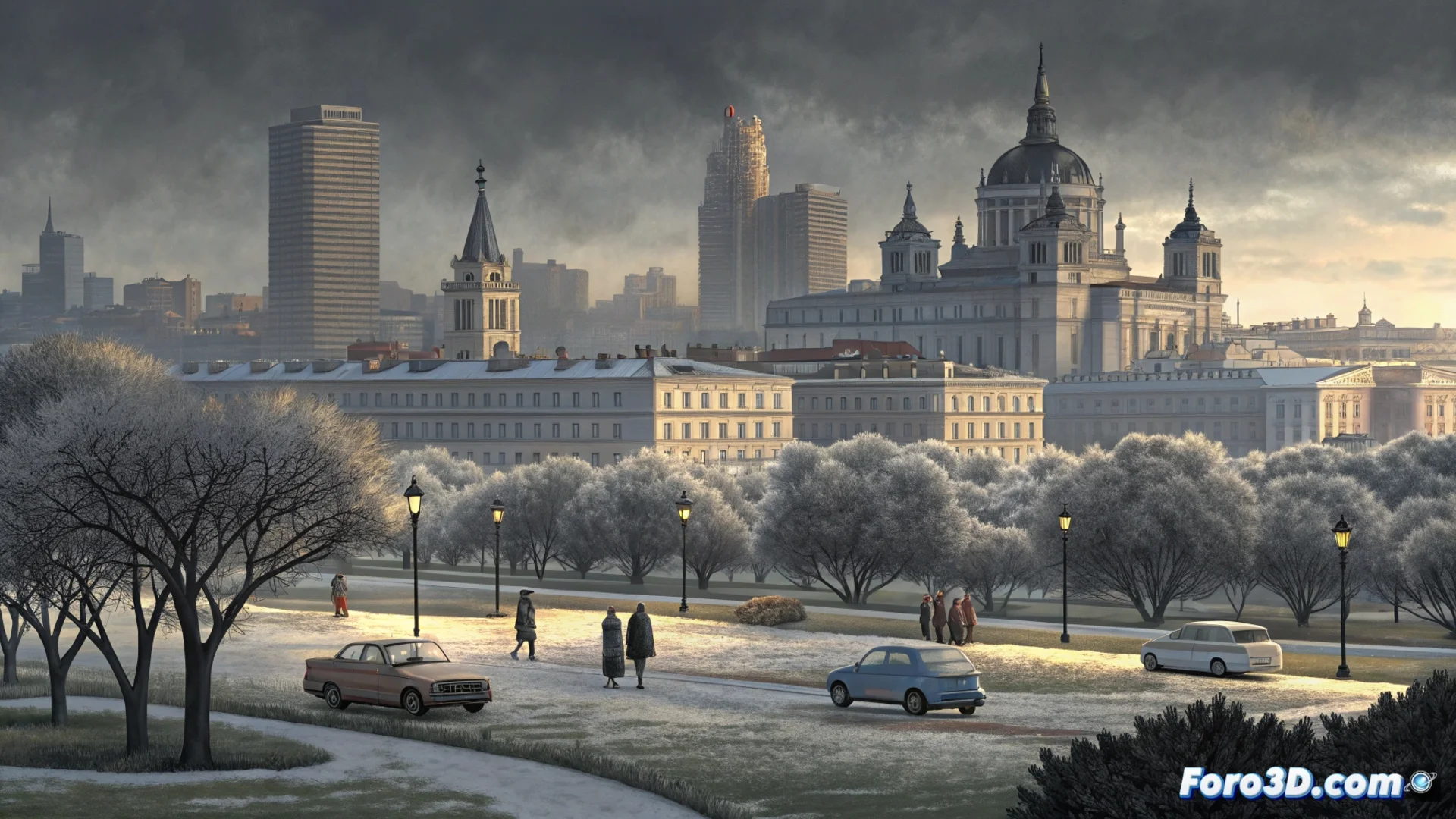 Madrid Region Maintains Cold Weather with Frost