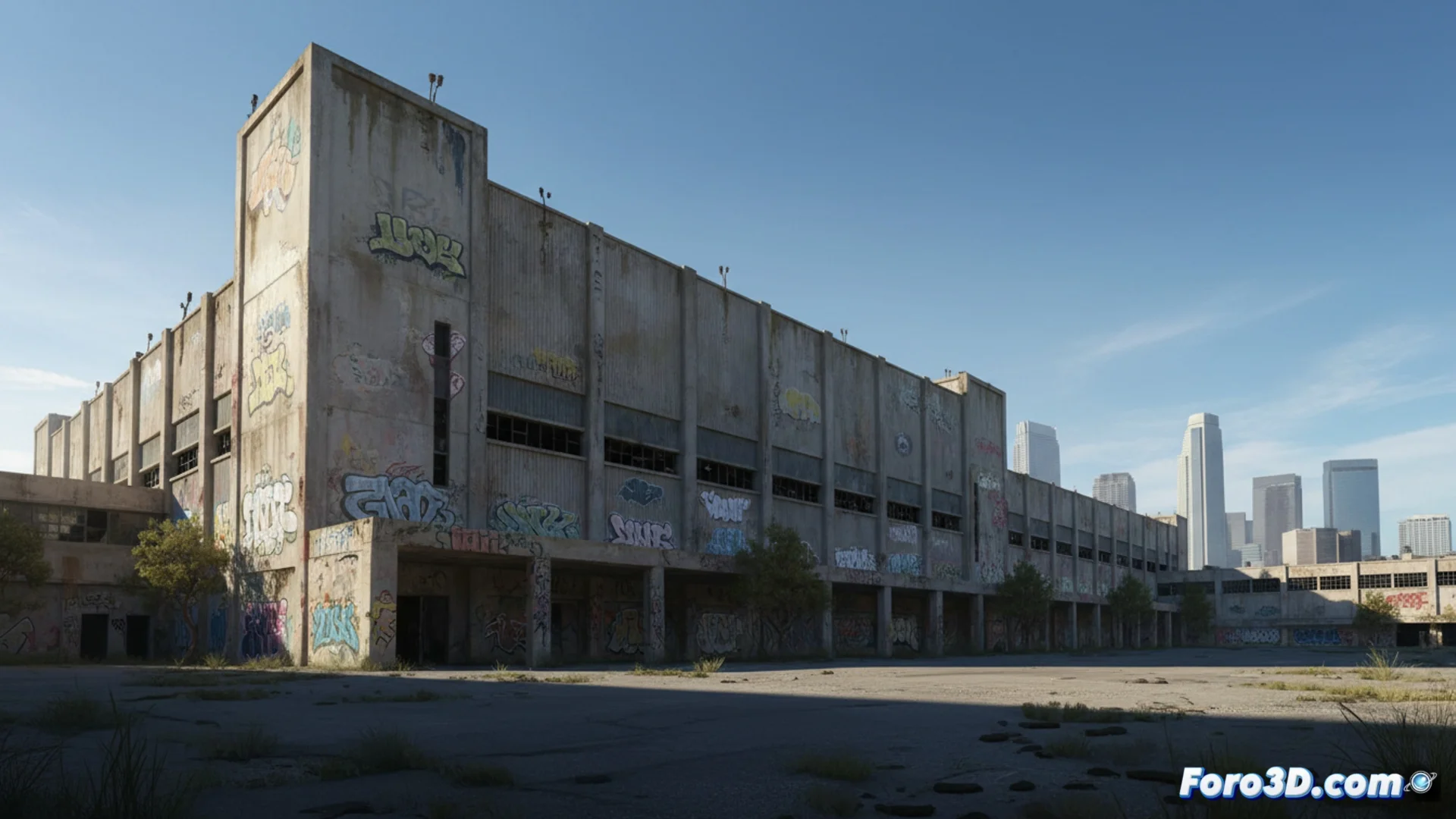 The Spreckels Savage Tire Factory Remains Abandoned in San Diego
