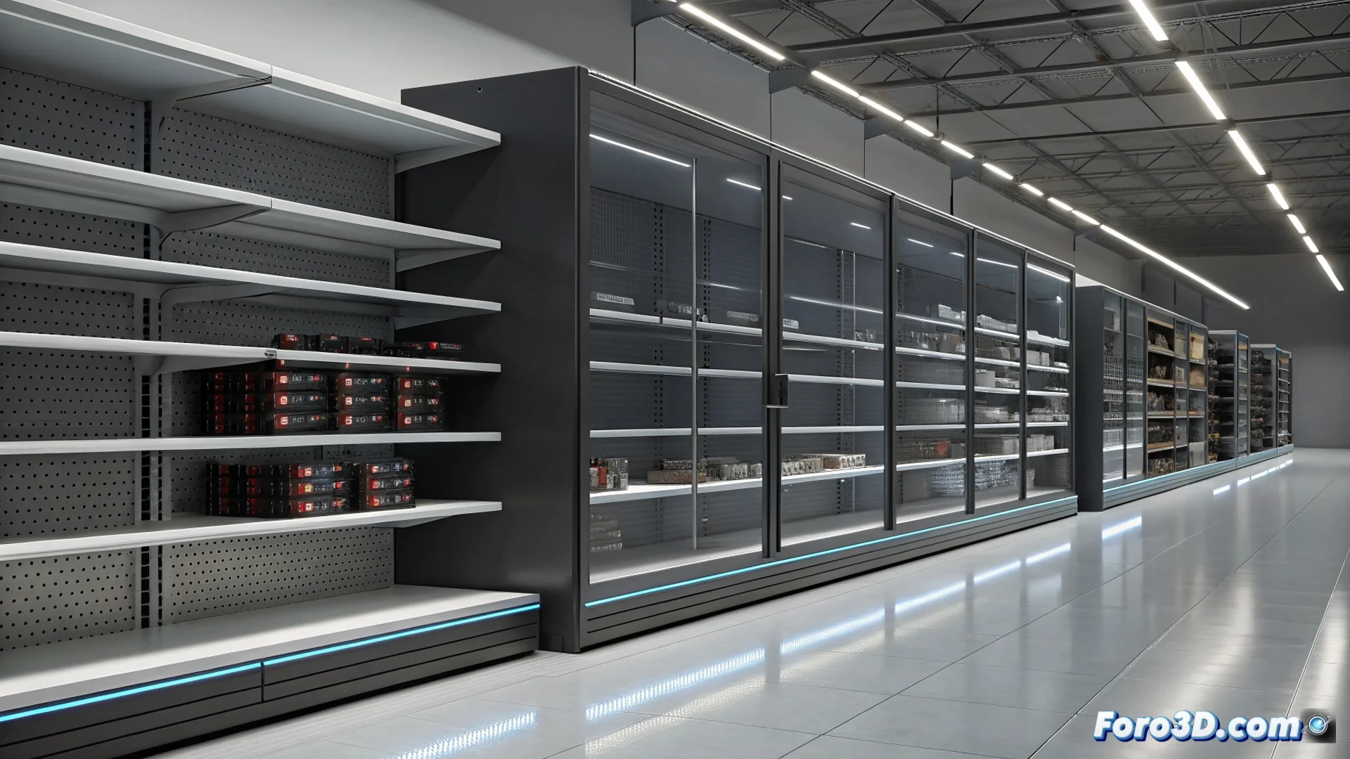 Imagen de la tarjeta gráfica Nvidia GeForce RTX 5090 sobre un fondo oscuro, destacando su diseño y ventiladores, con un sello de 