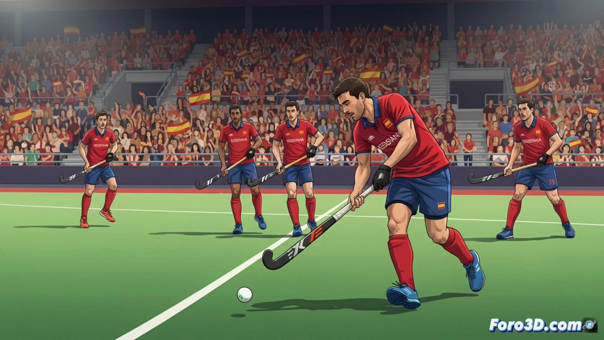 Redsticks Begin in Valencia Their Path to the 2028 Los Angeles Olympics