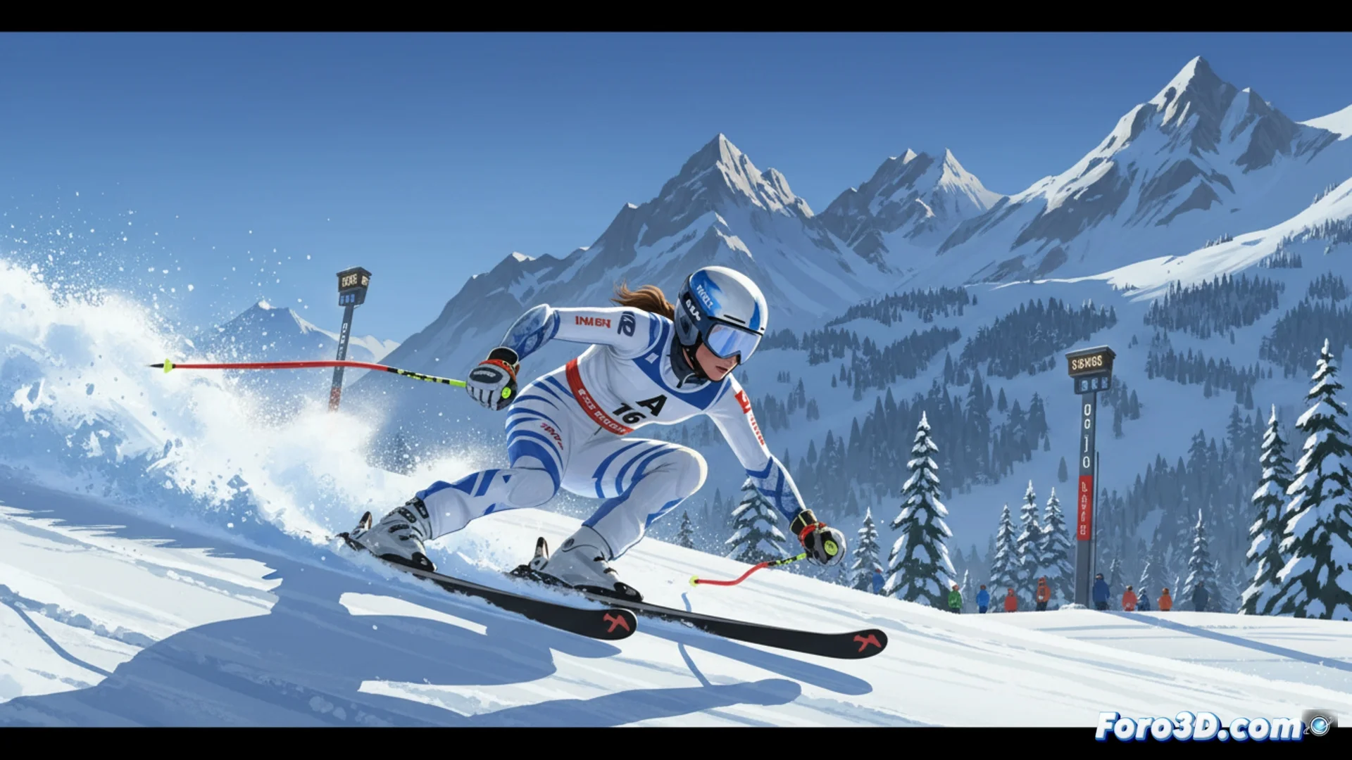 Malorie Blanc Wins Her First World Cup Super-Giant Slalom