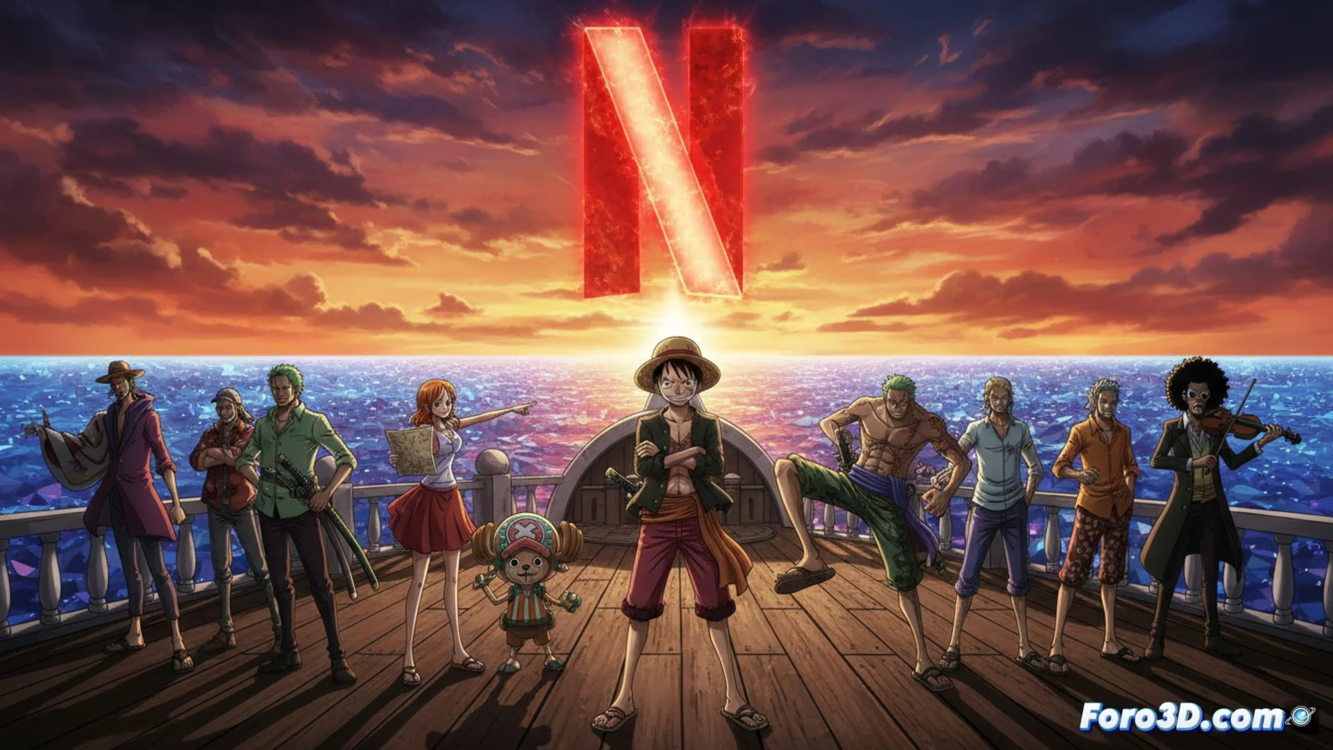 Netflix rivela il suo piano di contenuti per il duemilaventisei con il ritorno di One Piece
