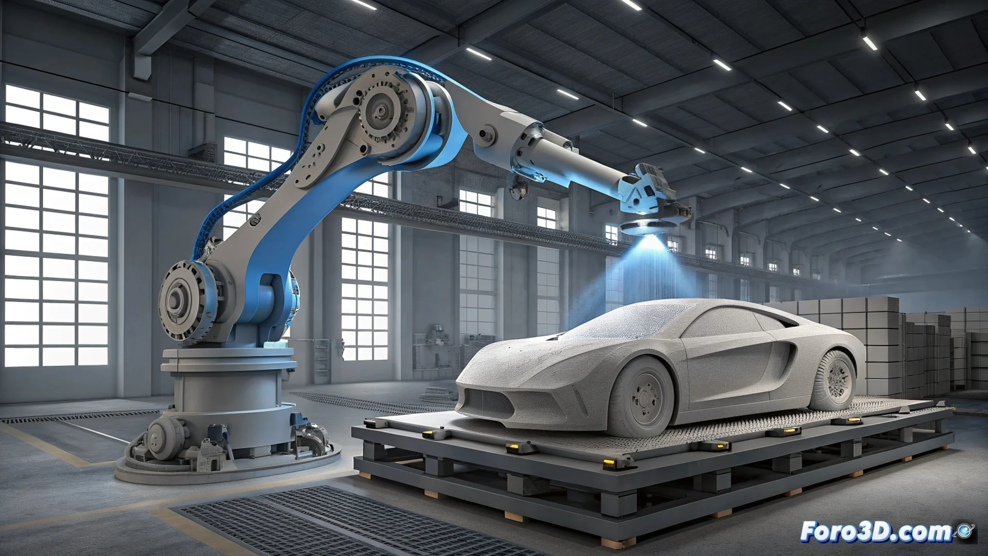 Chinese Factory Produces Car Bodies with 3D Scanners