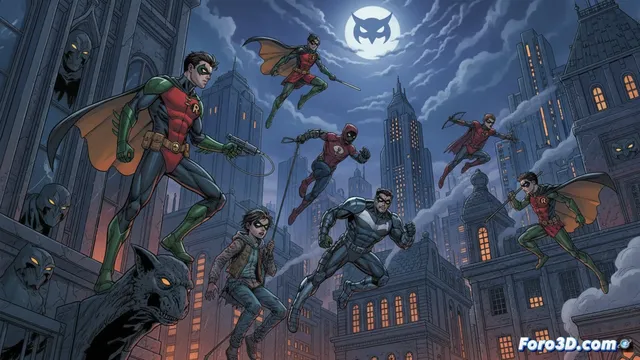 Absolute Batman #20: Varios Robins llegarán a Gotham en mayo