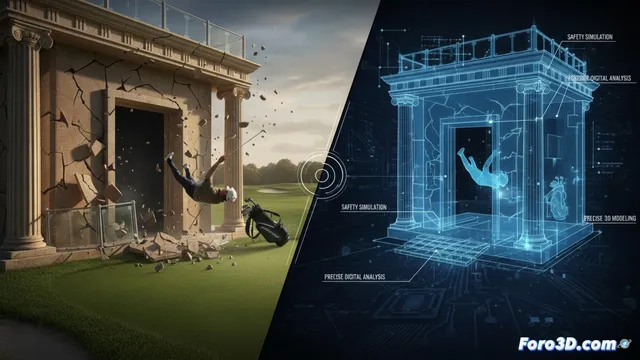 Accidente de Pavan y la precisión en el modelado 3D arquitectónico