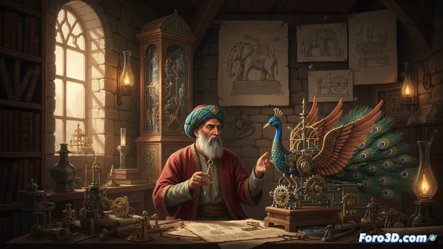 Al-Jazari: El genio olvidado que dio forma a la ingeniería moderna