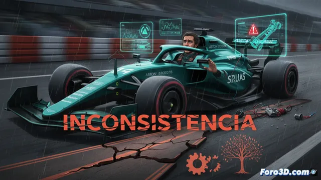 Alonso alerta: la inconsistencia del AMR26 frena su desarrollo