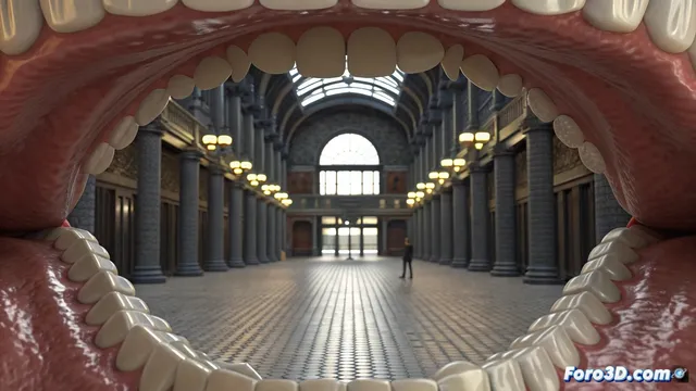 Animar dientes con el modificador morph en 3ds max