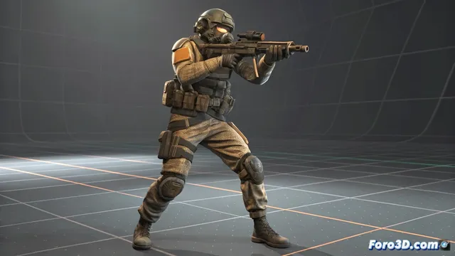 Animar personajes con el estilo de Counter Strike en Cinema 4D