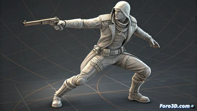Animar personajes con el estilo visual de Counter Strike
