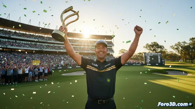 Anthony Kim gana LIV Golf Adelaide 2026 tras 16 años sin victorias