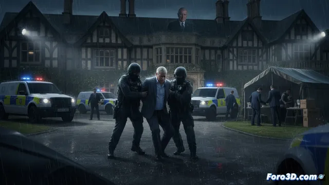 Arrestan al ex-príncipe Andrew por supuesta filtración a Epstein