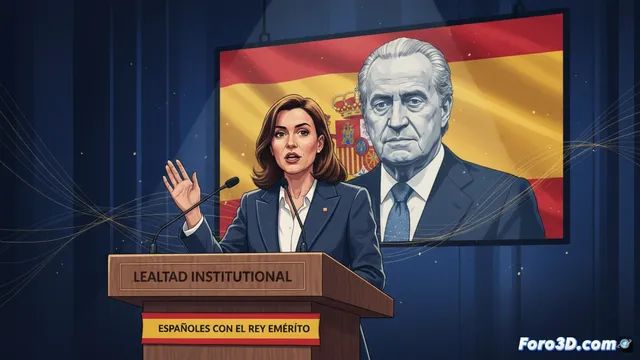 Ayuso habla del Rey emérito y la lealtad institucional