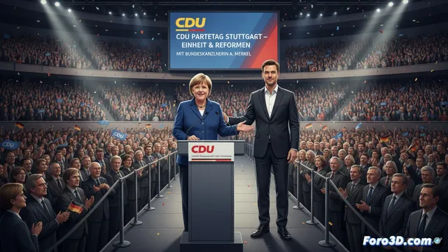 CDU celebra congreso con Merkel como invitada tras retrocesos en encuestas