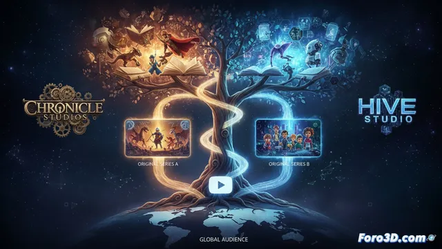 Chronicle y Hive producirán series animadas originales para YouTube