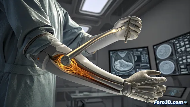 Cirujanos vietnamitas implantan prótesis de codo diseñada con impresión 3d