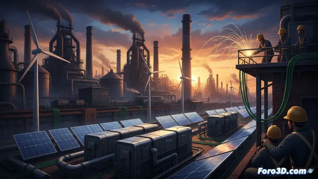 Cómo se reinventa una fábrica de acero centenaria