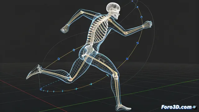 Comprender el flujo de movimiento y posición del cuerpo en 3ds Max