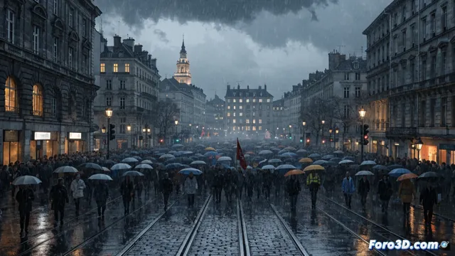 Concentración en Lyon por la muerte de un activista de extrema derecha