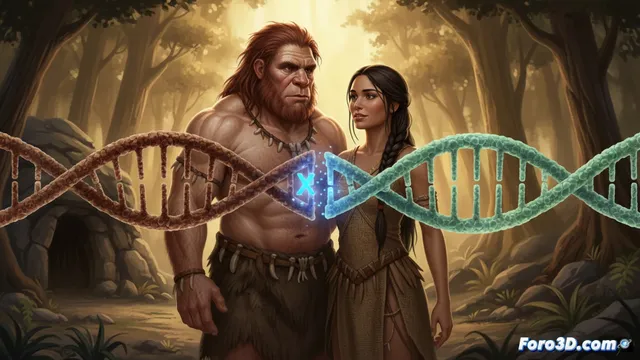 Cruces neandertales: machos con sapiens y ADN en el cromosoma X