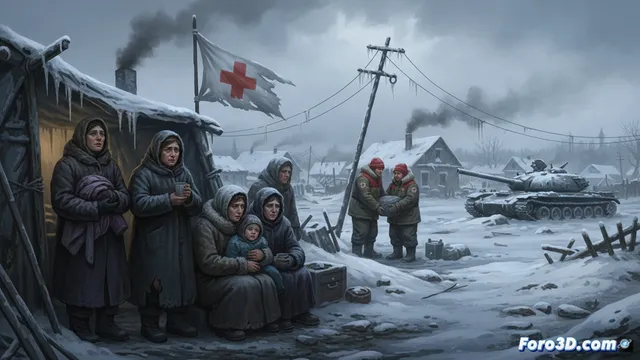 Cruz Roja alerta del sufrimiento civil en Ucrania este invierno