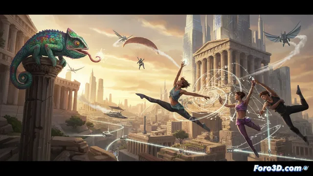 Da House de Atenas eleva las acrobacias con VFX en 'Kakes Idees'