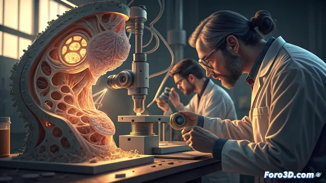 Desarrollan cartílago de oreja artificial mediante bioimpresión 3D