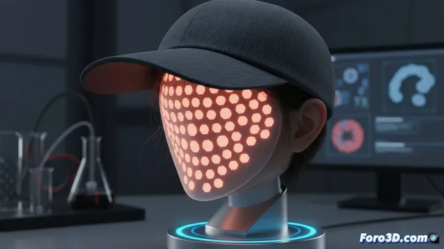 Desarrollan un sombrero con OLED para tratar la calvicie